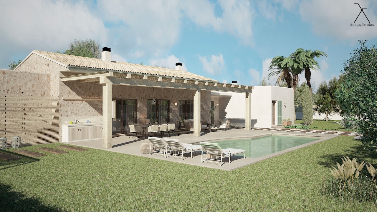 New Project in Sa Planera in Ibizan Style