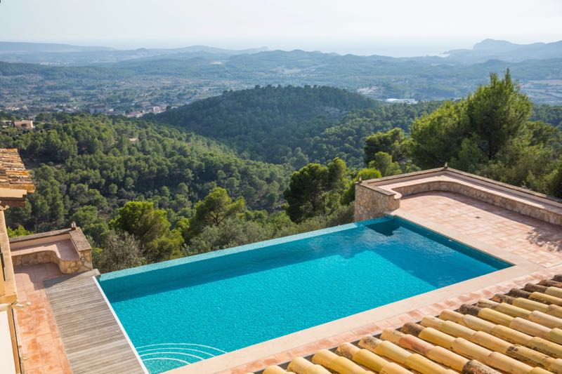 Spectaculaire villa in Tramuntana met uitzicht op zee, Son Font. Calvia