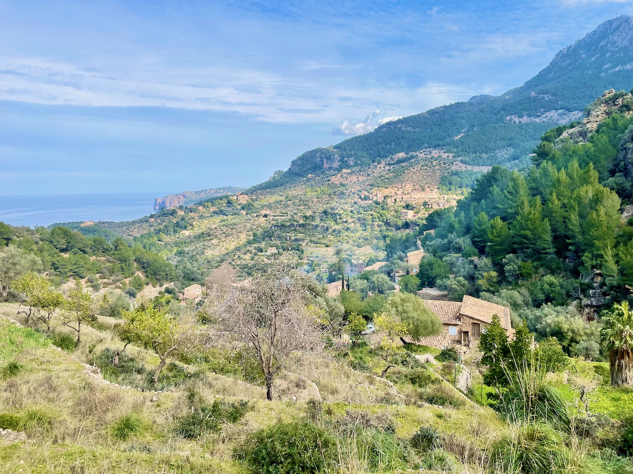 Unique finca in Deyá with panoramic sea and village views