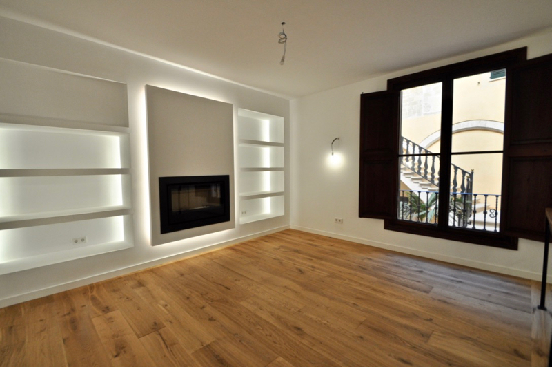 Spectacular duplex located in a renovated Mallorcan palace in Calatrava, Palma.
