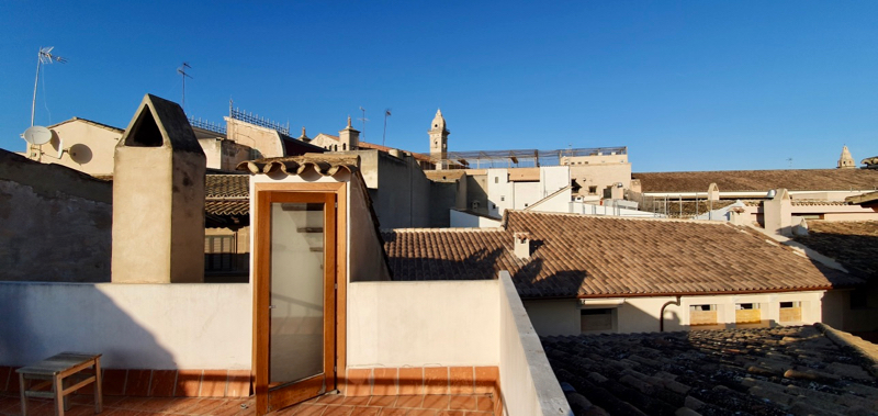 Gebäude in der Altstadt von Palma zu renovieren