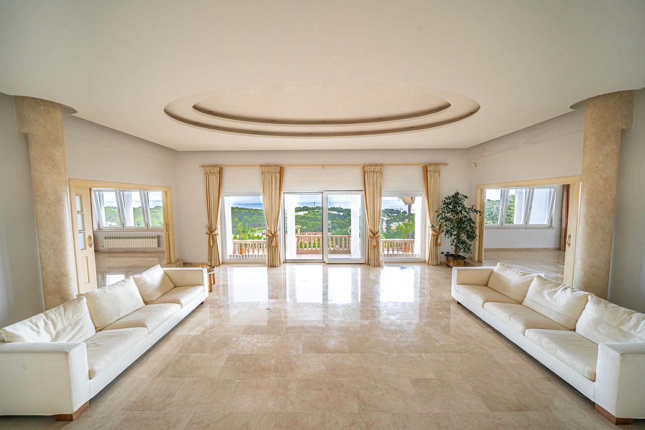 Wunderschöne Villa mit Meerblick in Bendinat, Calvia.